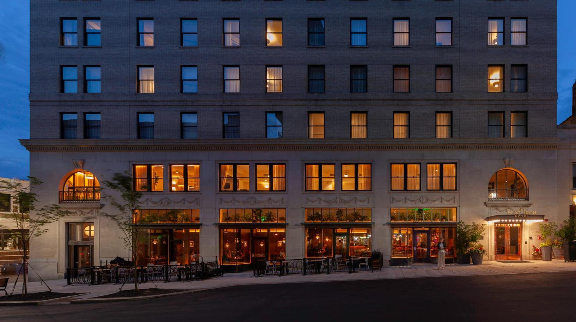 The Flat Iron Hotel 애쉬빌 외부 사진